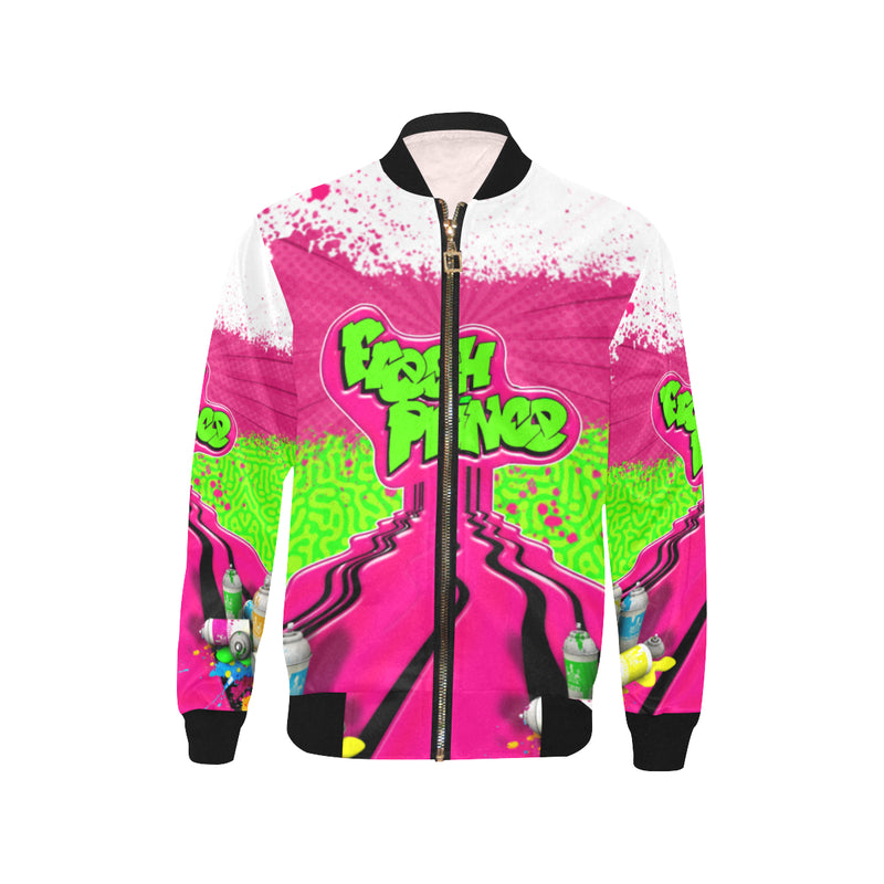 Fresh prince inspired hotsell 90s reversible bomber jacket