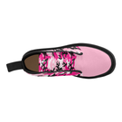 Pink Camo Combat Boots