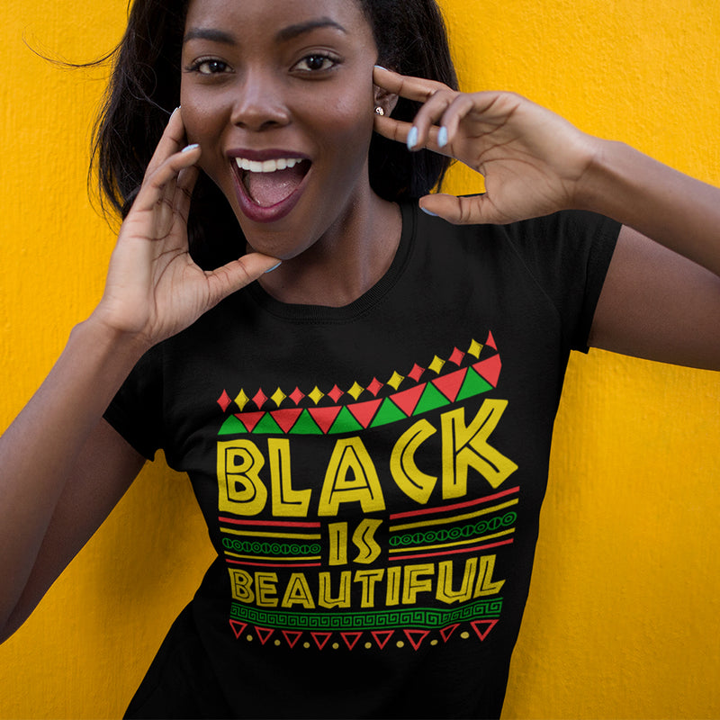 Black is Beautiful TShirt - black